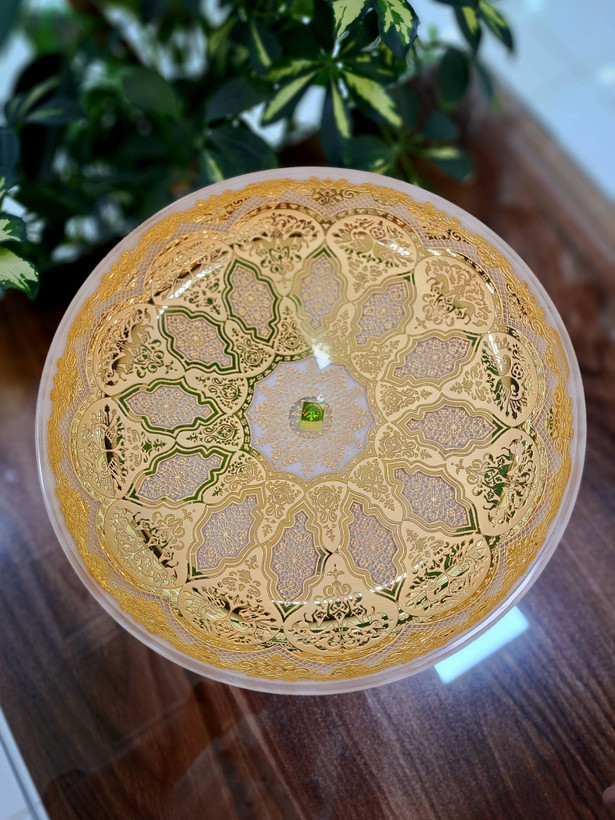 تصویر شیرینی خوری کریستال چک