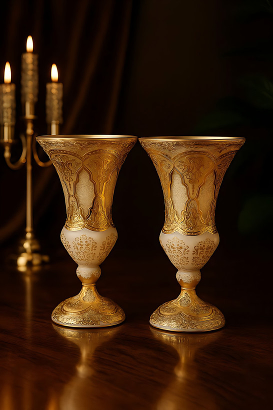 گلدان کریستال طرح ژاکلین