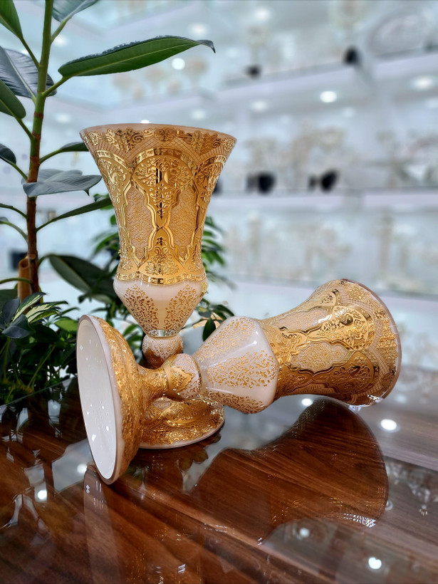 خرید گلدان کریستال بوهمیا چک