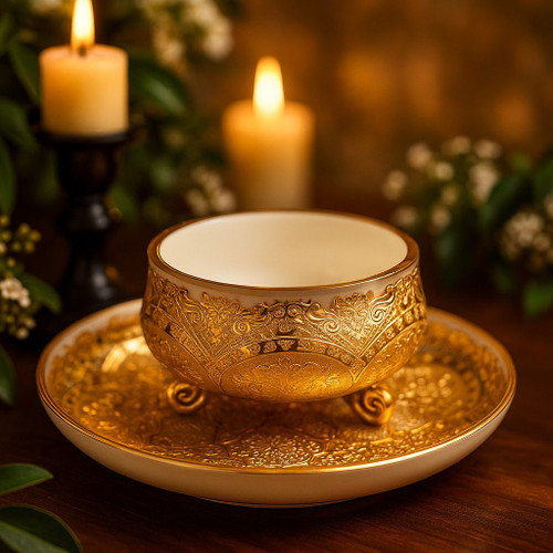 سرویس آجیل خوری کریستال