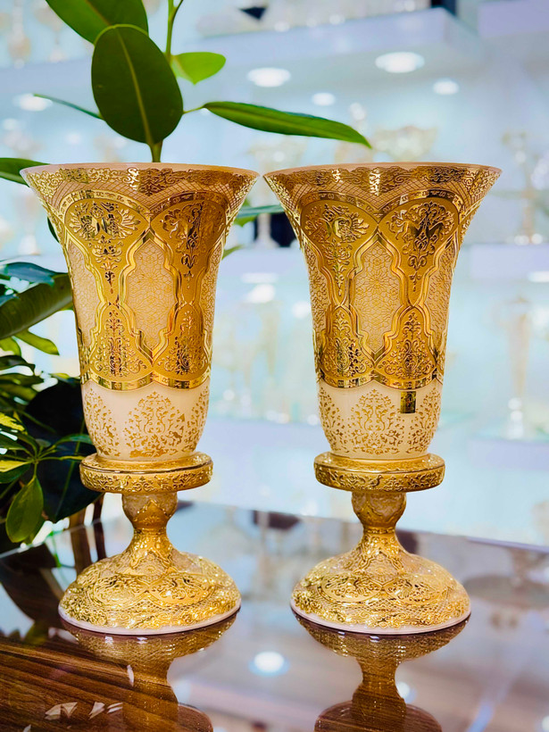 گلدان کریستال پیتر کریستال