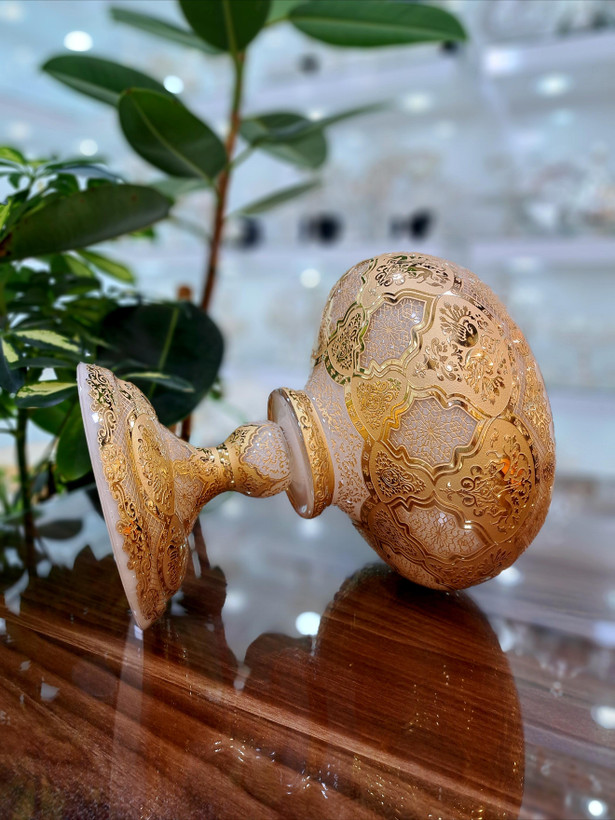 خرید آجیل خوری کرم پیتر کریستال