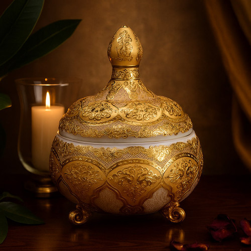 شکلات خوری سه پایه کریستال