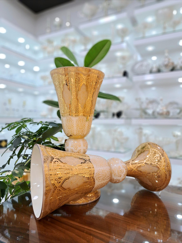 گلدان کنارسالنی طرح ژاکلین