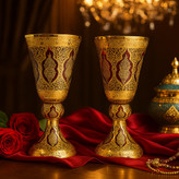 گلدان کریستال 380 طرح کاستل