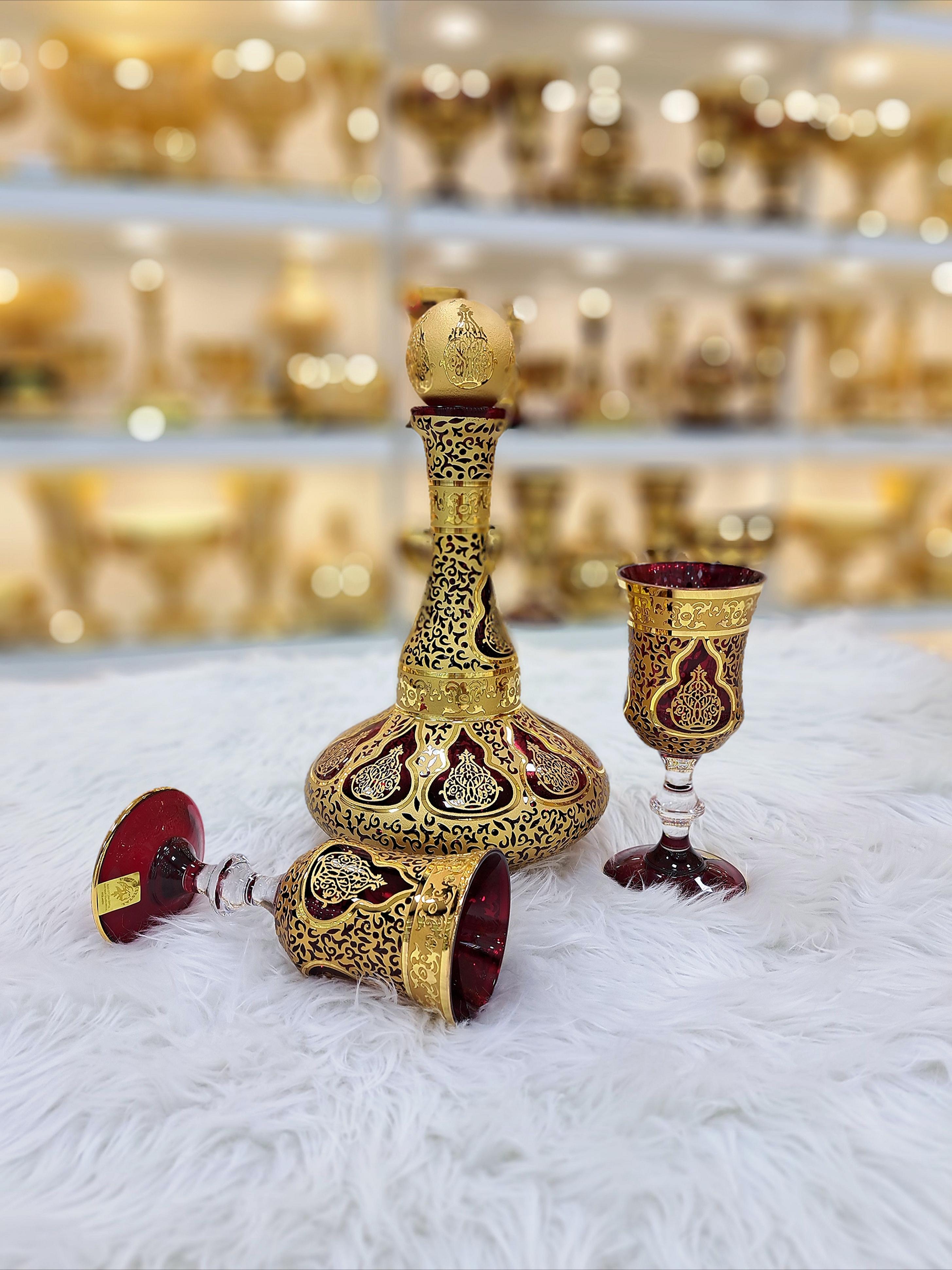 خرید سرویس تنگ و گیلاس پیتر کریستال