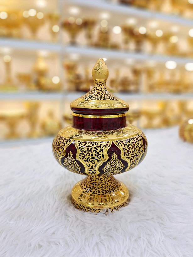 شکلات خوری کریستال طرح کاستل