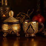 سرویس چایخوری کریستال برند پیتر کریستال