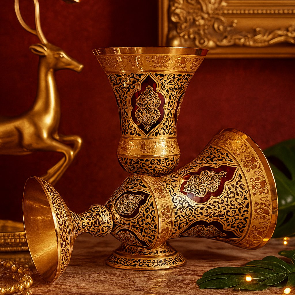 گلدان مدل پوهار طرح کاستل