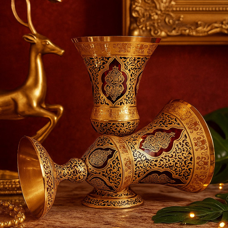 گلدان مدل پوهار طرح کاستل