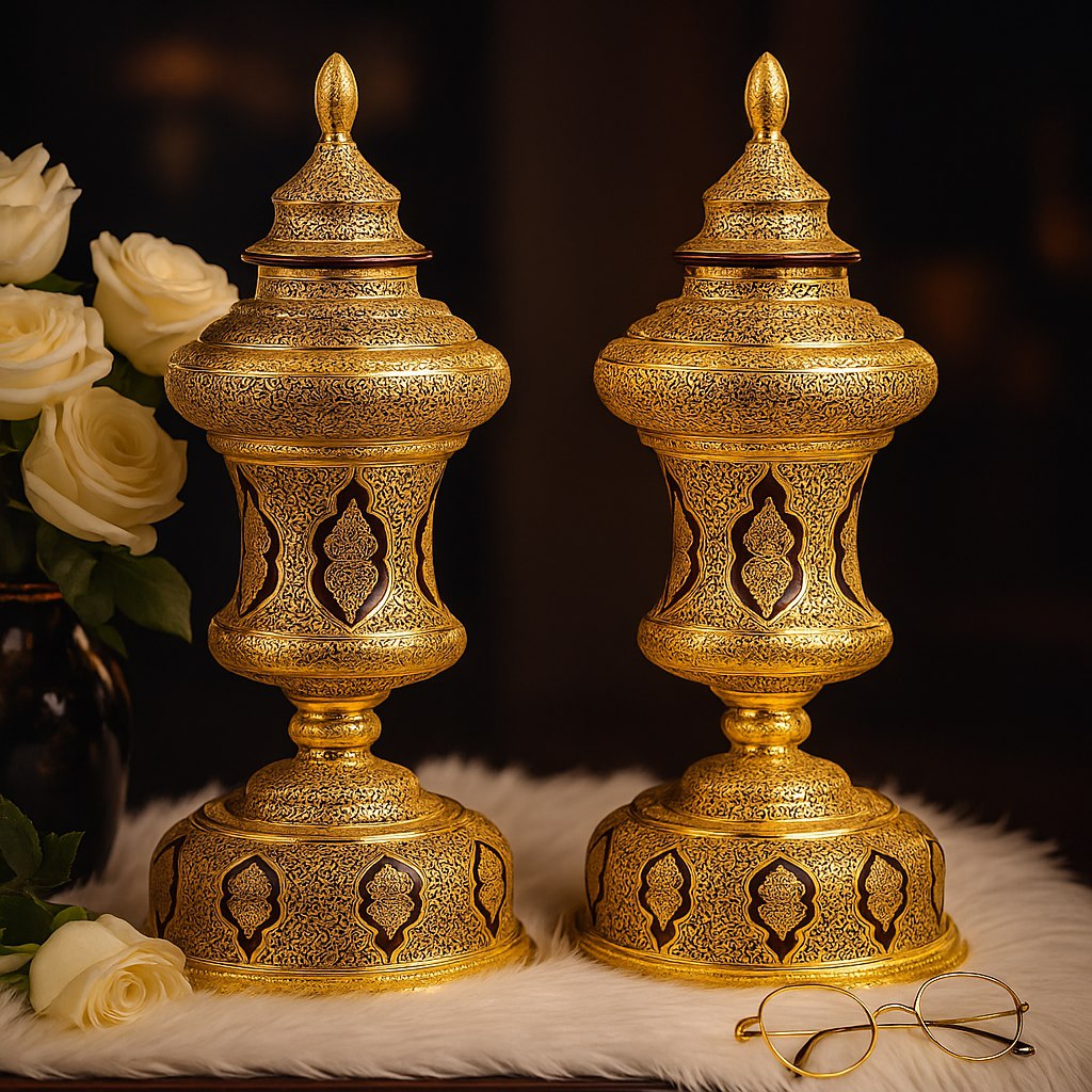 ست کاپ طلاکوب