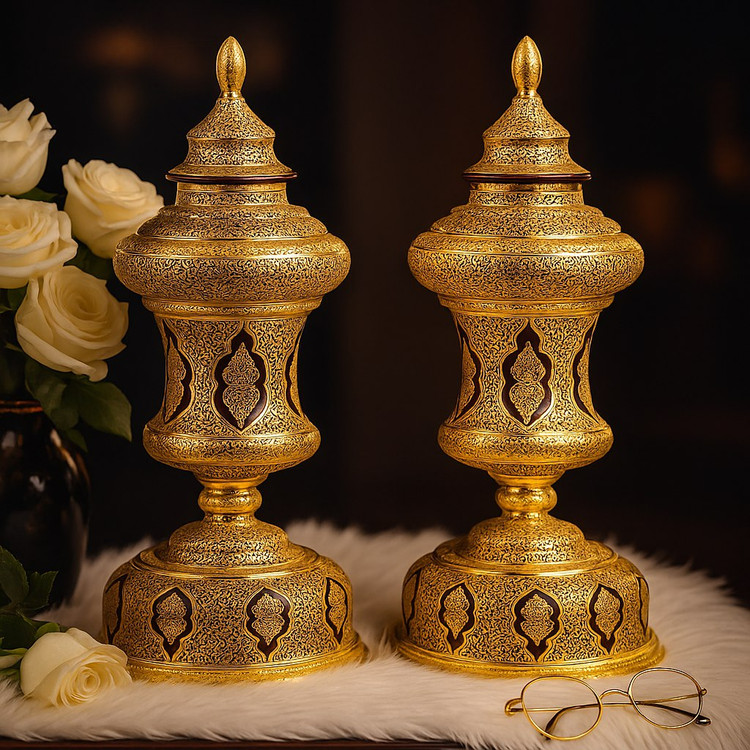 ست کاپ طلاکوب