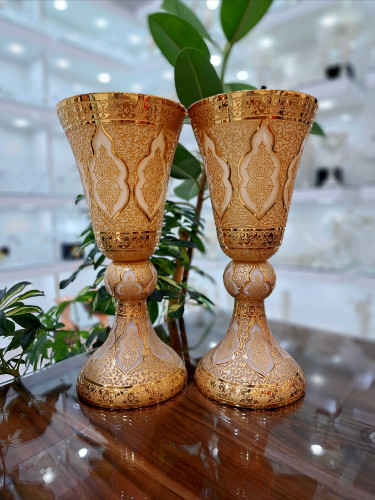 گلدان کریستال اصل کاستل