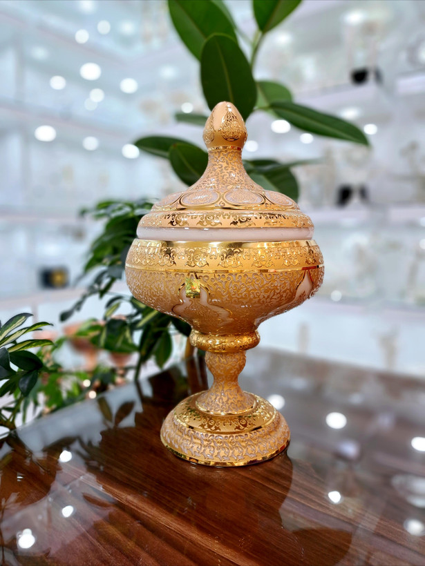 ست سه تیکه کریستال دستساز