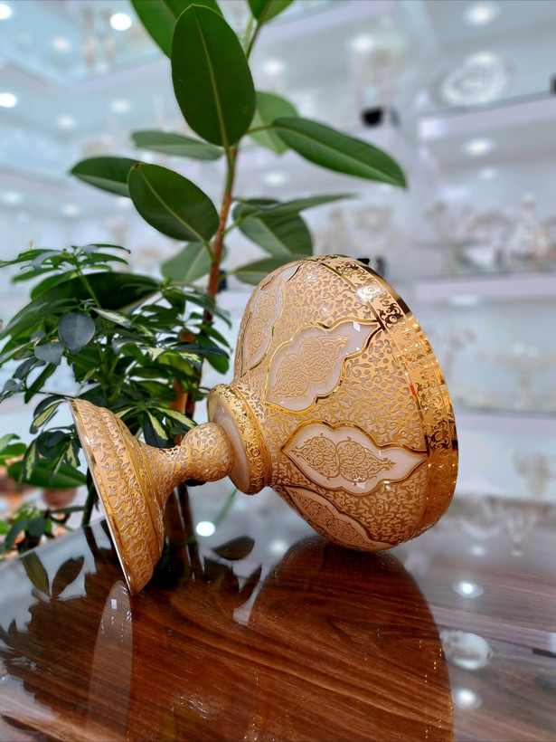 خرید میوه خوری کریستال طرح کاستل