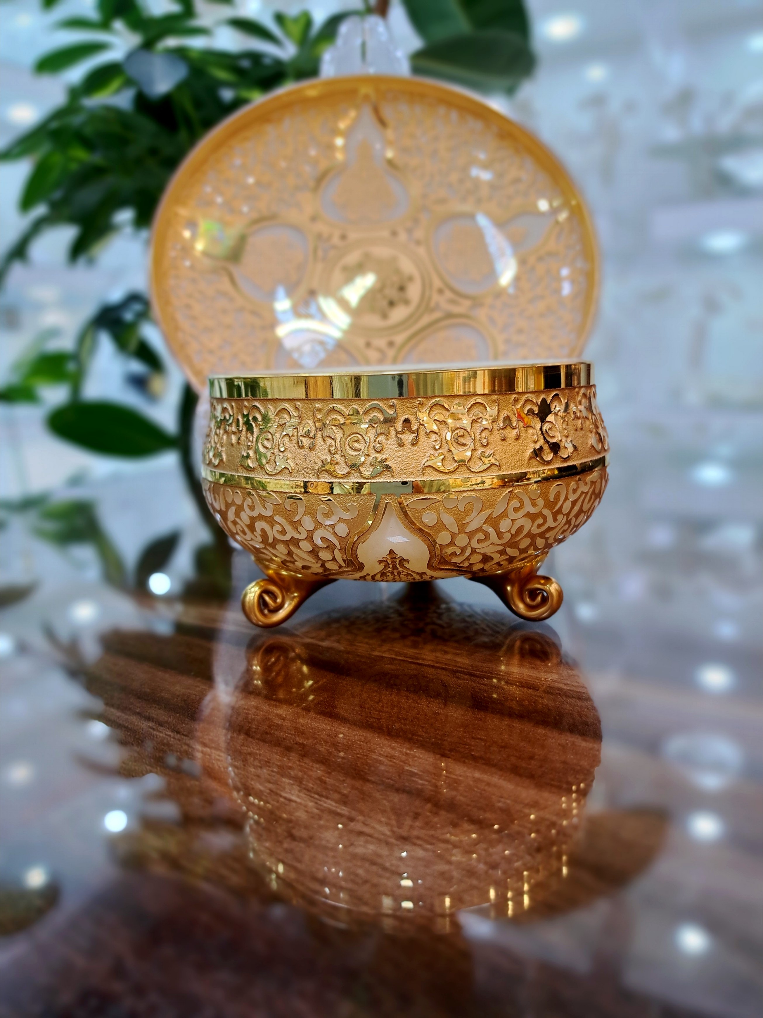 ست آجیل خوری کریستال پیترکریستال