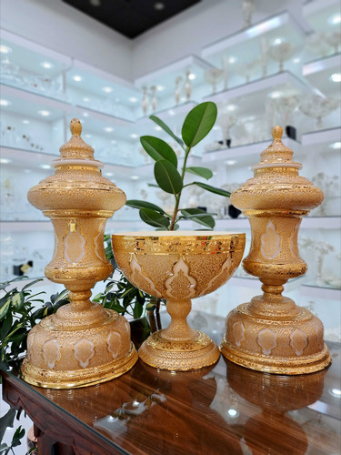 ست سه تیکه کریستال سوپر بزرگ