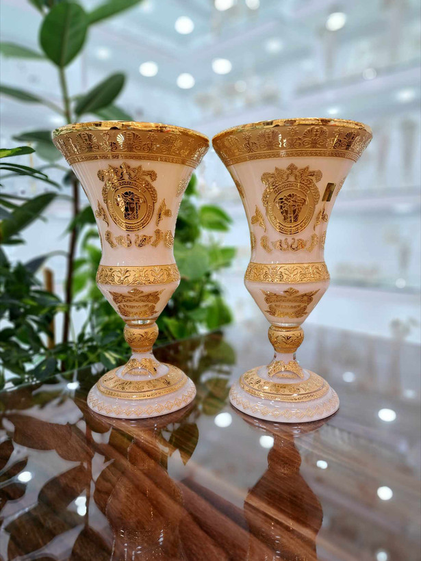 خرید ست کریستال طلاکوب