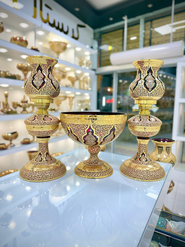 کریستال طلاکوب طرح کاستل