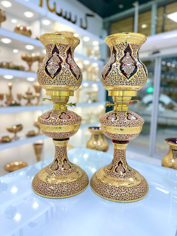 خرید کریستال طلاکوب از برند اشرافی