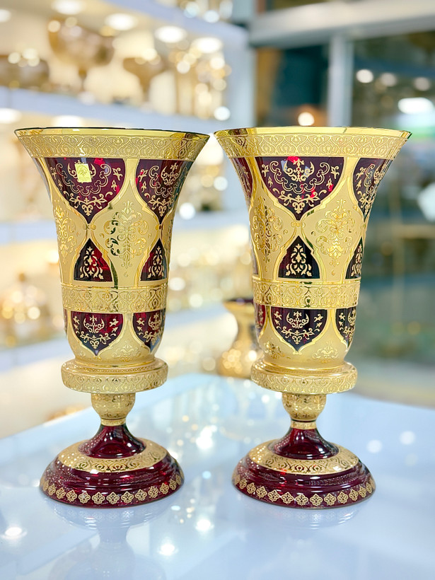 خرید کریستال طلاکوب طرح ونوس