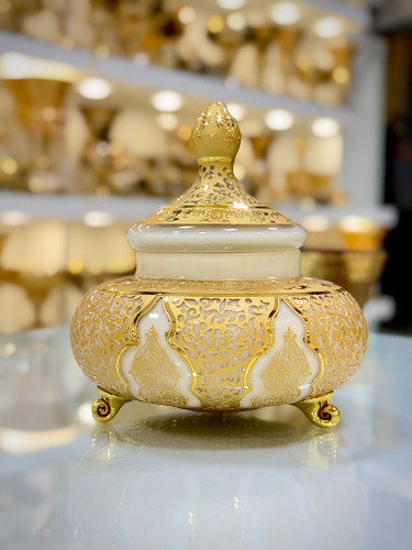 شکلات خوری کریستال طلاکوب