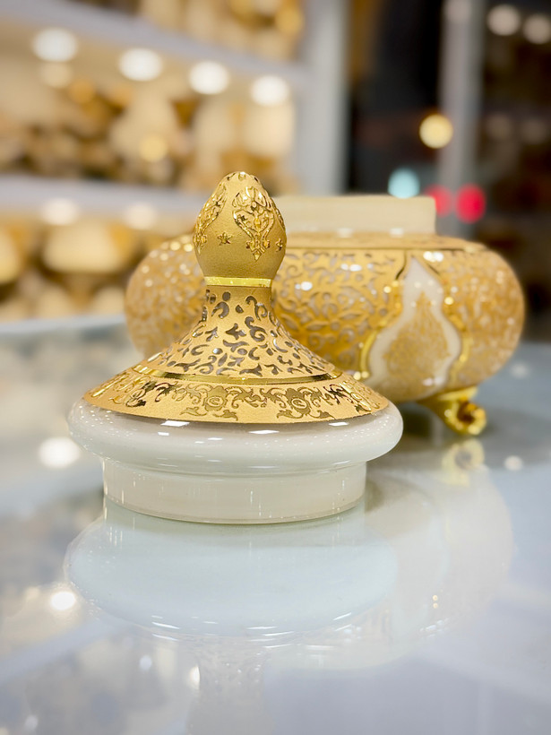 خرید شکلات خوری کریستال طلاکوب