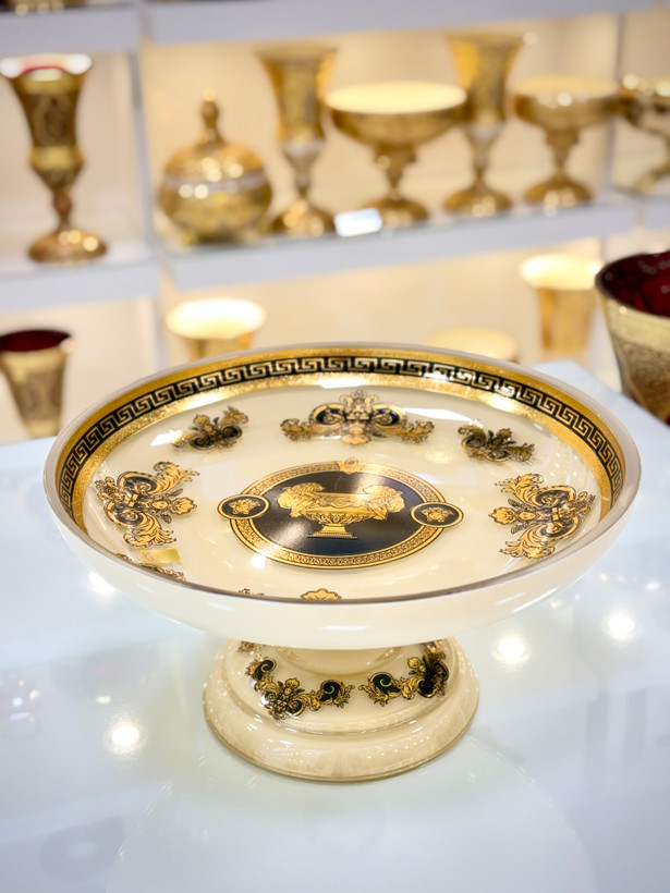 خرید شیرینی خوری کریستال ورساچه