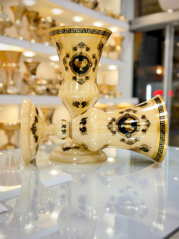 گلدان کریستال طلاکوب ورساچه کاریزما