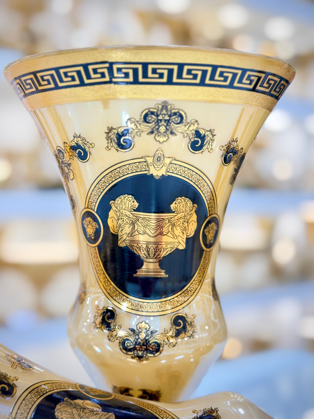 خرید گلدان کریستال طلاکوب سایز295