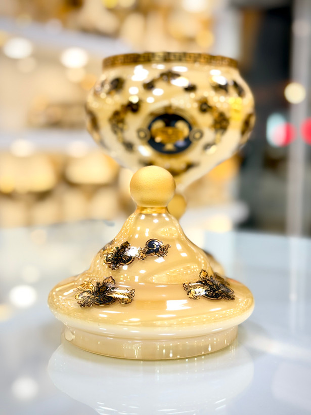 شکلات خوری کریستال طرح ورساچه