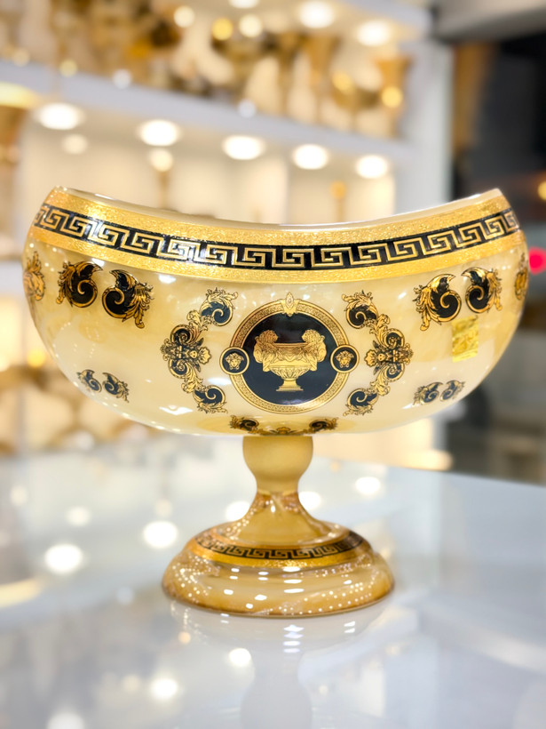 کشکول کریستال طلاکوب سایز330