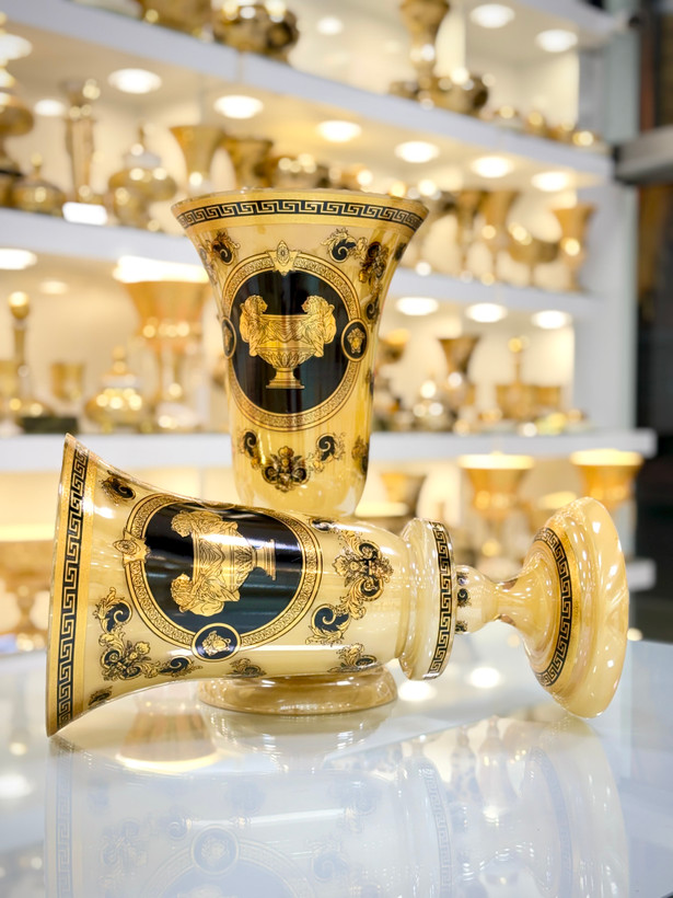 ست سه تیکه کریستال دستساز کنسولی