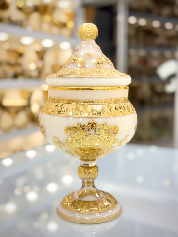 ست سه تیکه کریستال دستساز چک