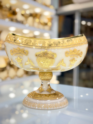 خرید کشکول کریستال طلاکوب ورساچه