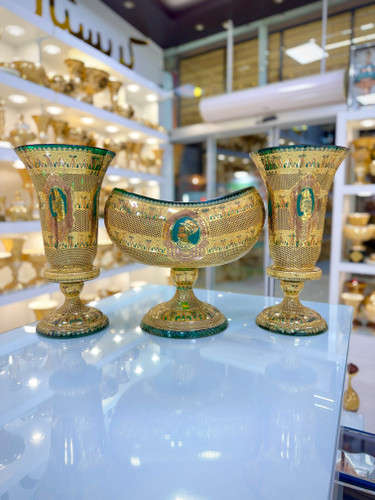 خرید ست سه تیکه کریستال پیتر کریستال