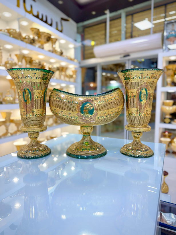 خرید ست سه تیکه کریستال پیتر کریستال