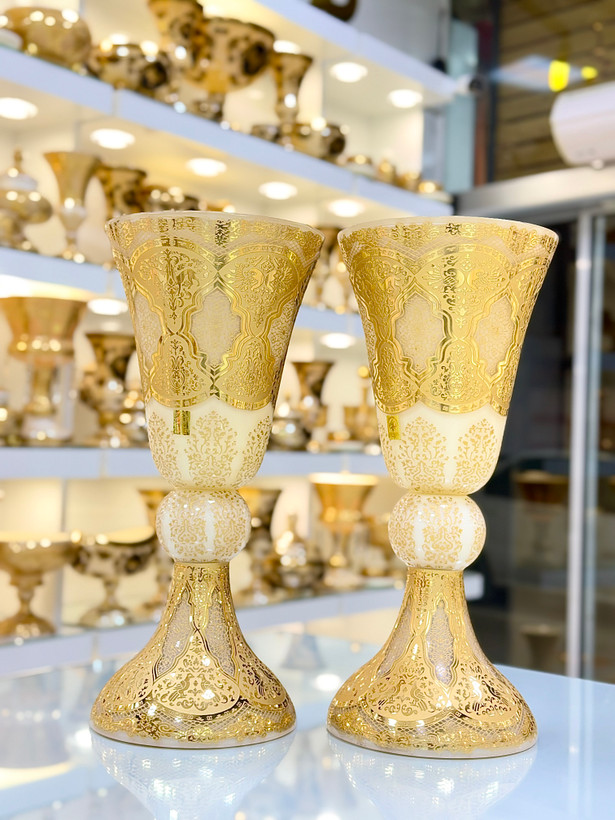 گلدان کریستال طرح ژاکلین