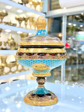 شکلات خوری کریستال طلاکوب طرح ژوپیتر