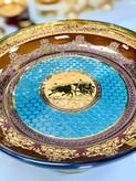 خرید شیرینی خوری355 کریستال طلاکوب ژوپیتر