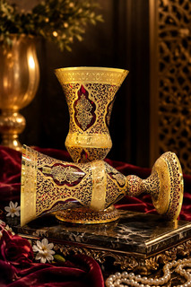 گلدان مدل پوهار طرح کاستل