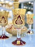 خرید سرویس شرابخوری کریستال طرح کاستل
