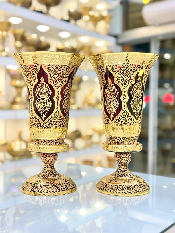 گلدان کریستال از برند پیتر کریستال