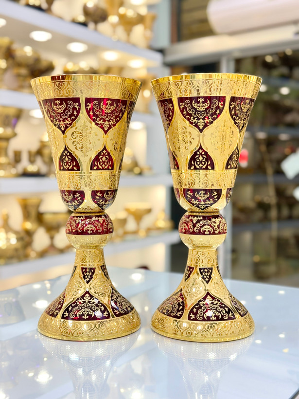 گلدان سایز 380 طرح ونوس پیتر کریستال