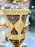 خرید گلدان کریستال اصل قرمز
