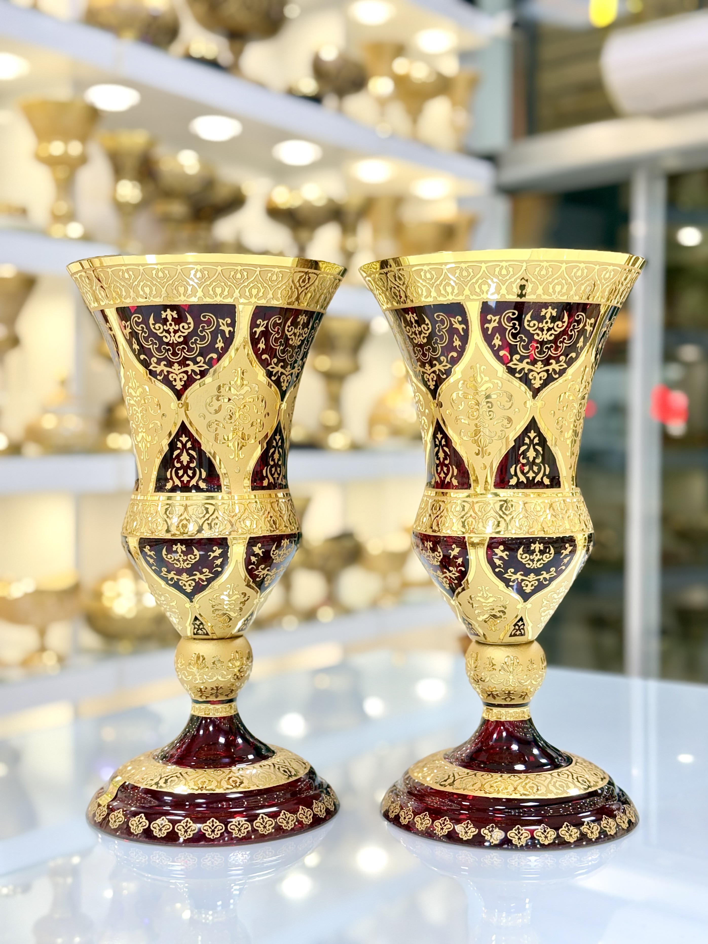 گلدان کریستال پوهار طرح ونوس